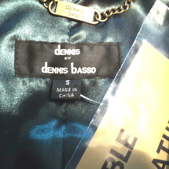 Dennis Basso Washable Suede Vest Women's Size S Hunter Green Zip Front Small NEW - Picture 7 of 7